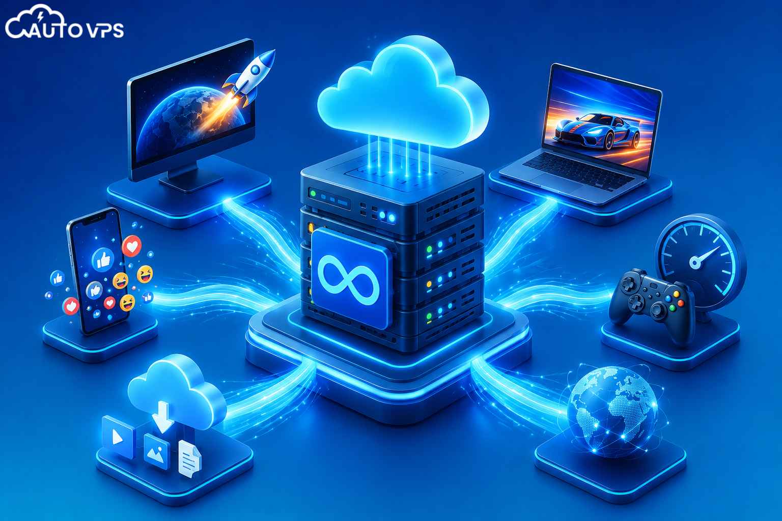 VPS không giới hạn băng thông là gì