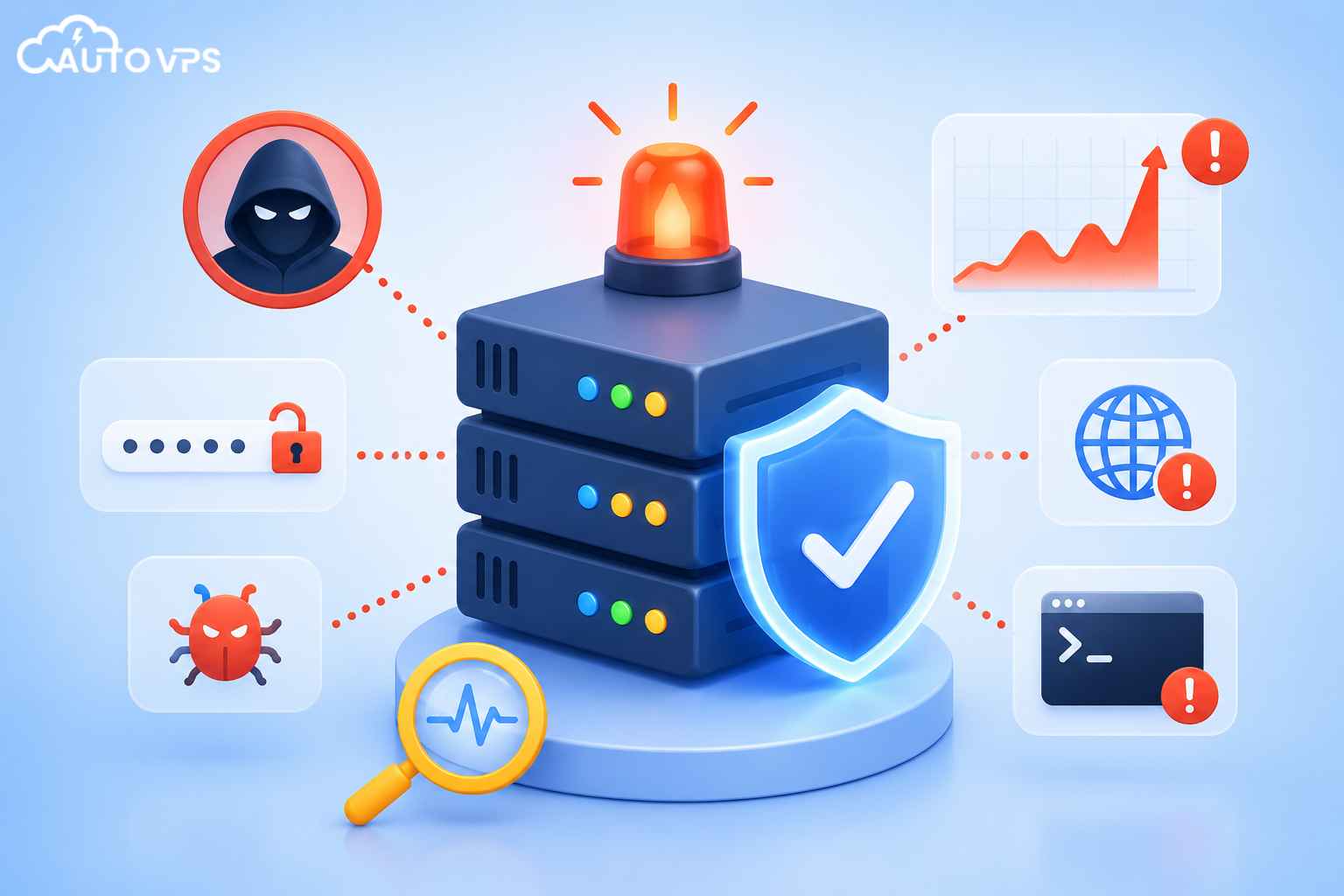 nhận biết VPS đang bị tấn công hoặc xâm nhập