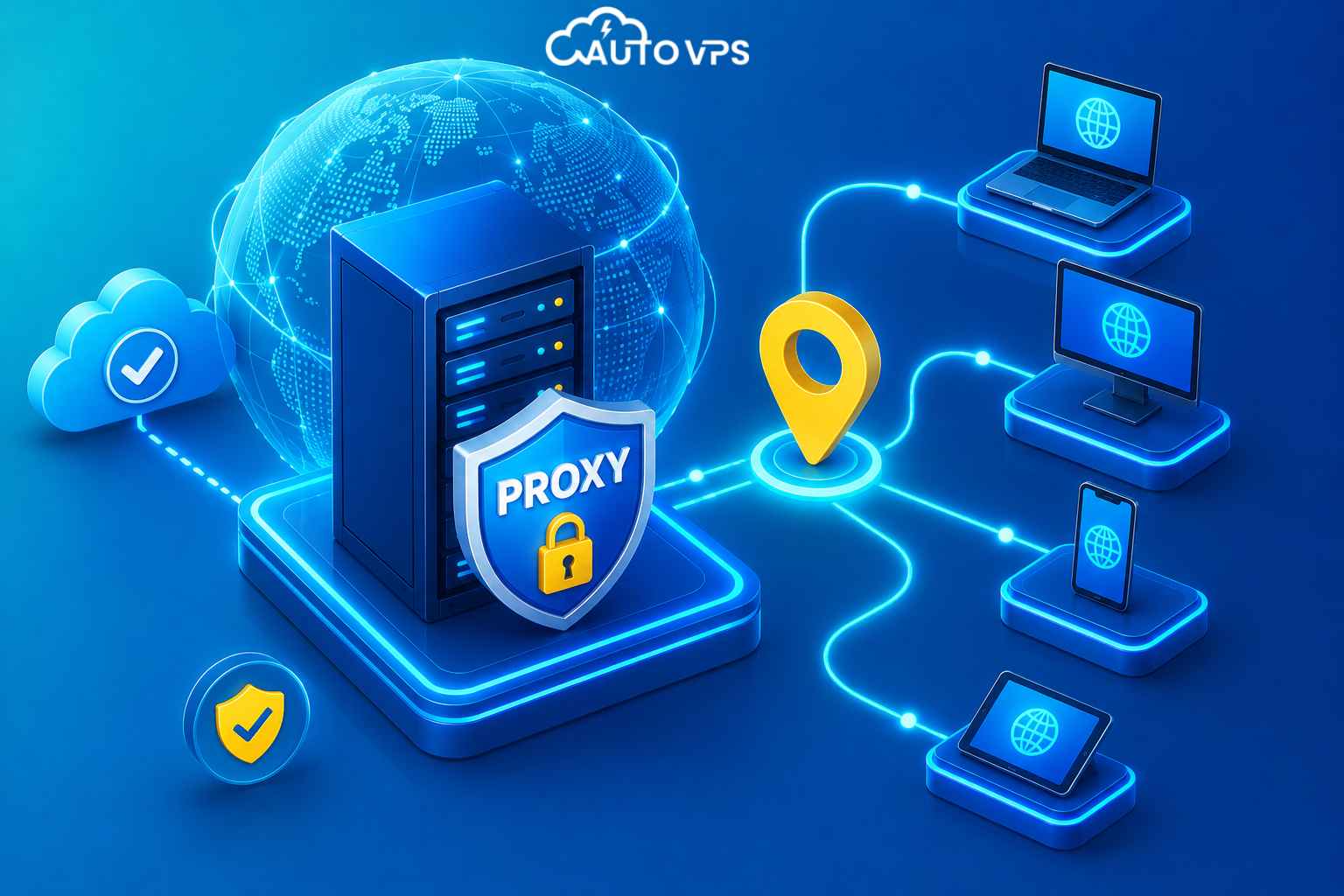 sử dụng vps làm proxy riêng