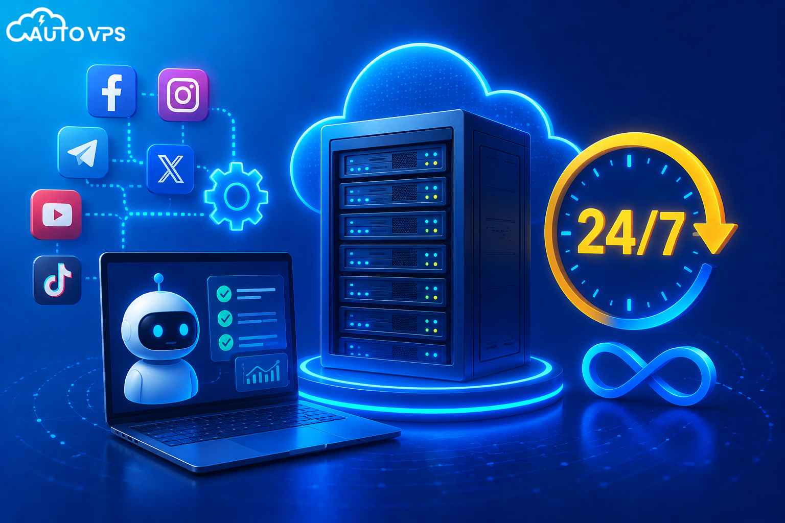 treo tool trên VPS 24 trên 7