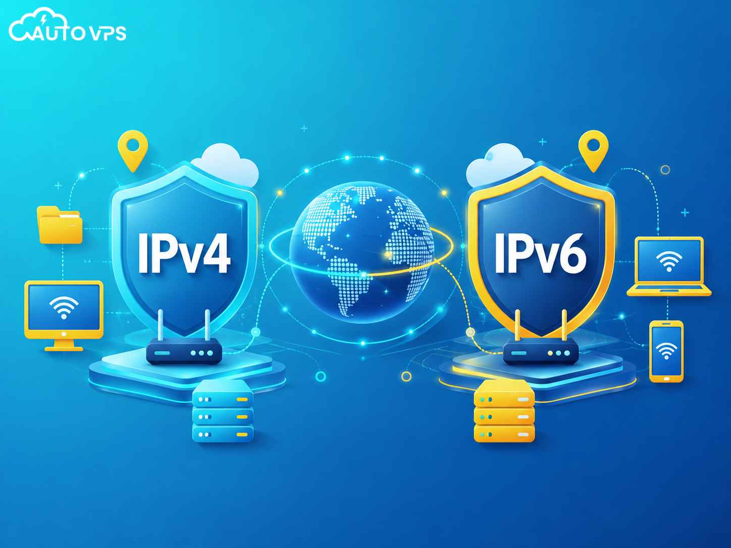 So sánh IPv4 và IPv6