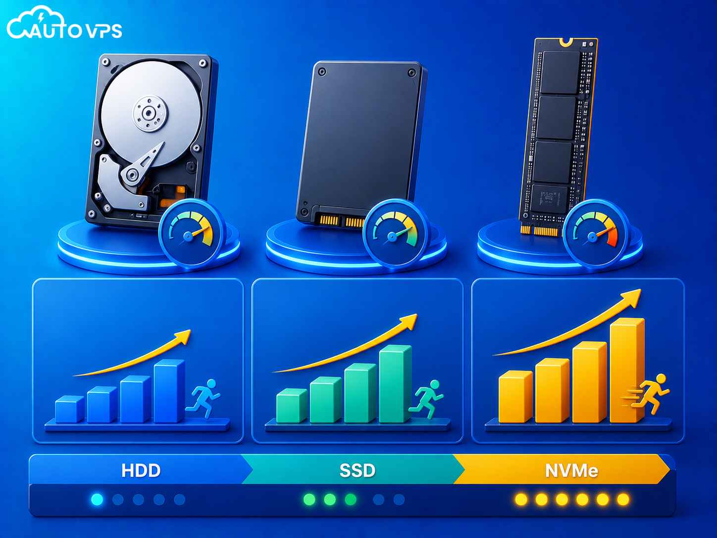 So sánh chỉ số IOPS SSD và HDD, IOPS NVMe