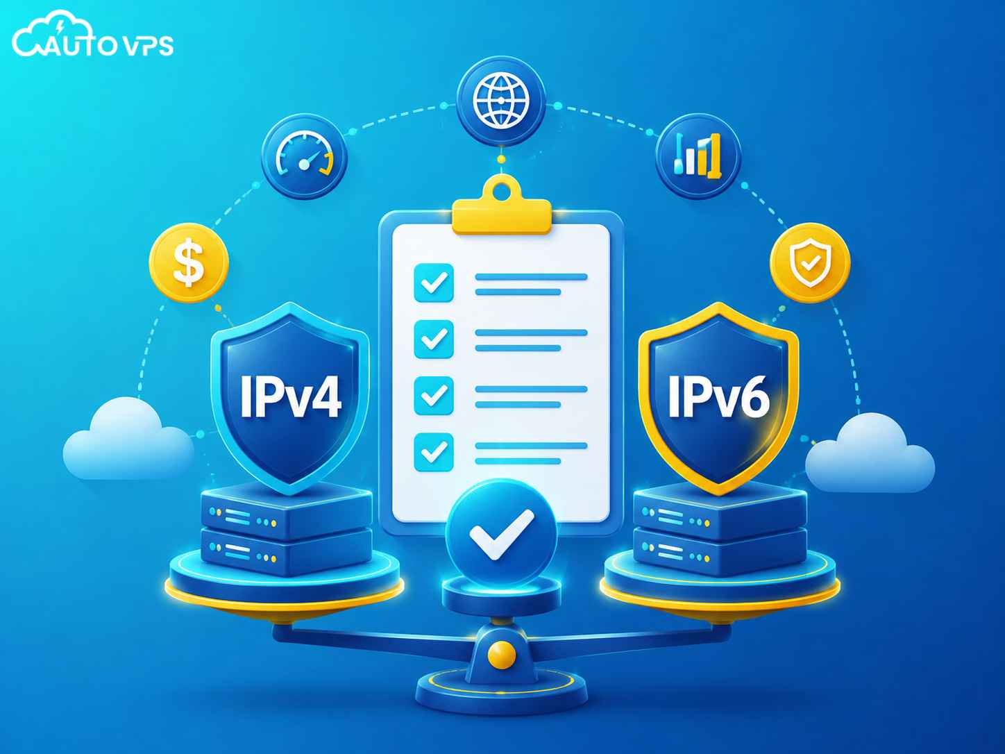 Tiêu chí chọn mua VPS IPv6 hoặc IPv4 phù hợp