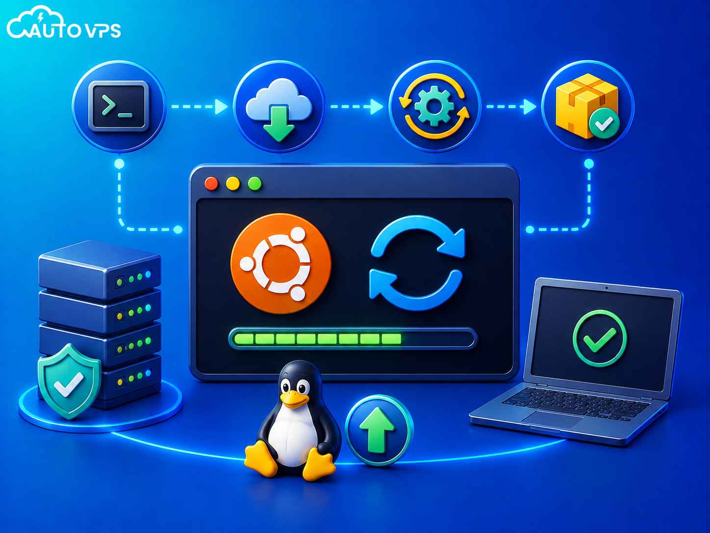 cập nhật máy chủ Ubuntu 20.04